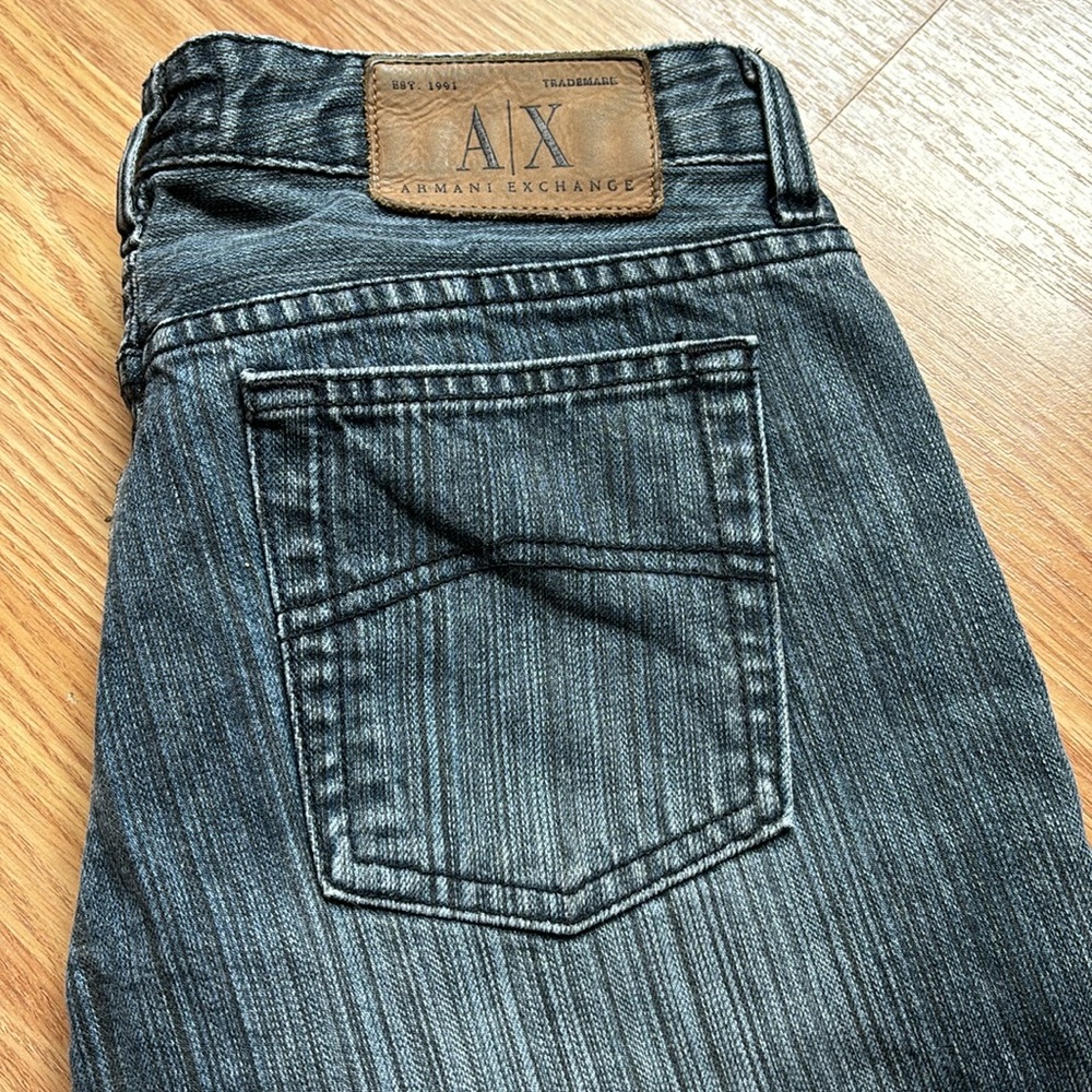 Armani exchange low rise Blue Boot Cut Jeans Classic Style